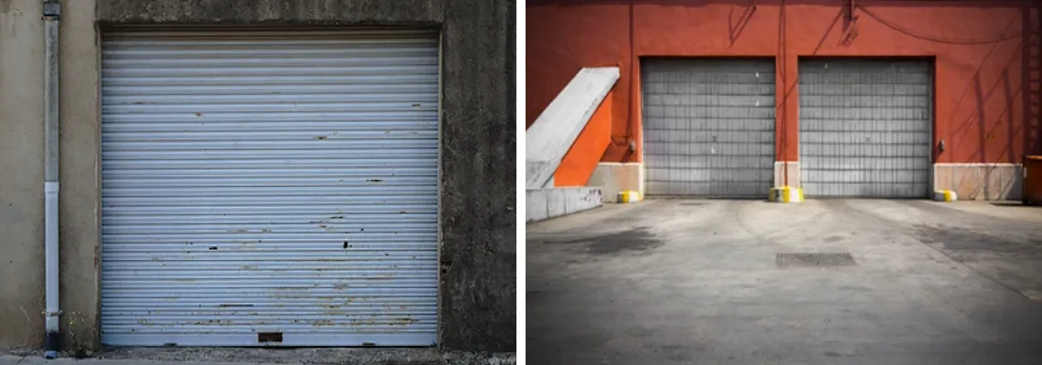 Rusty Iron Garage Doors Replacement in Jacksonville