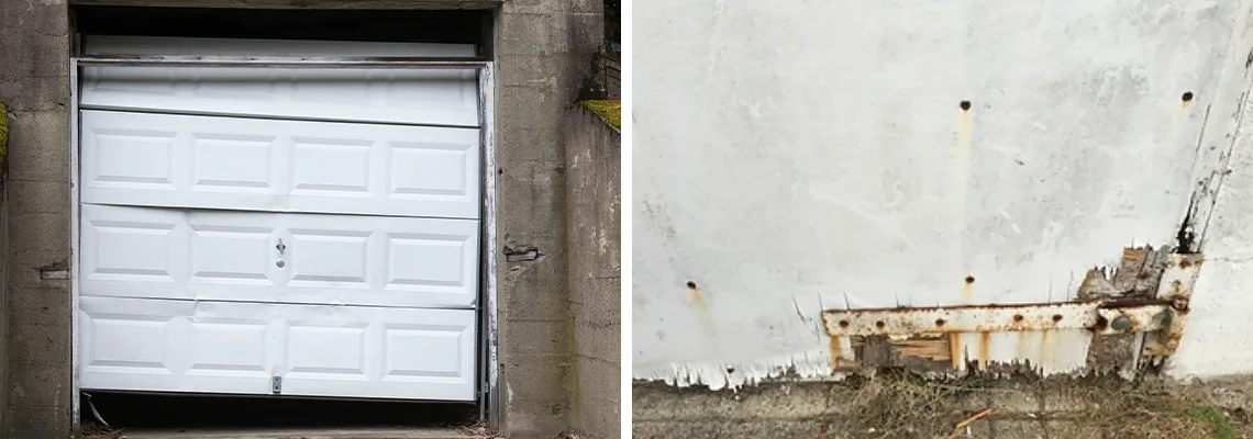 Rotten Commercial Garage Door Repair in Jacksonville
