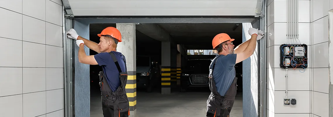 Wooden Garage Door Frame Repair in Jacksonville